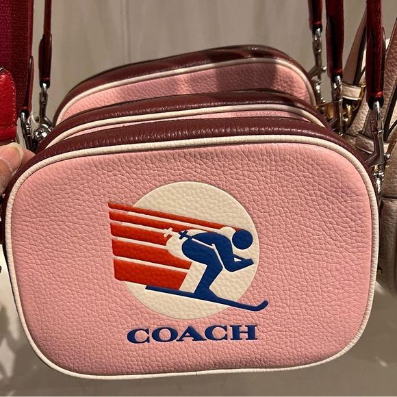 Coach Bags Nwtcoach Mini Jamie Camera Bag With Ski Speed Graphic Xbody Messenger Bag Ce67
